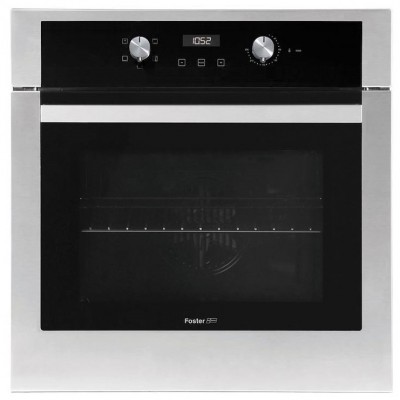 Foster 7141 044 Ke four multifonction encastrable 60 cm inox + verre noir