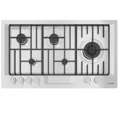 Foster 7206 082 Fl piano cottura gas 87 cm inox vintage