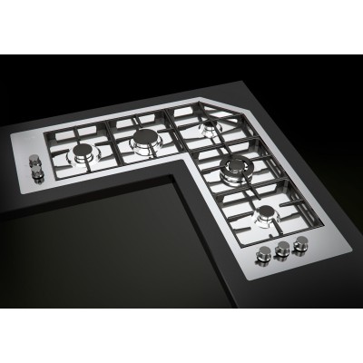 Foster 7238 042 Quadra 100 cm table de cuisson d'angle en acier inoxydable