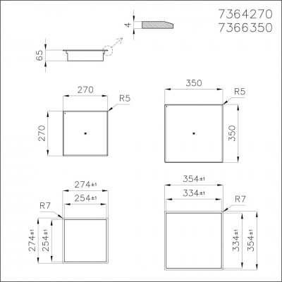 Foster 7365 020 Table de cuisson à induction modulaire à positionnement libre
