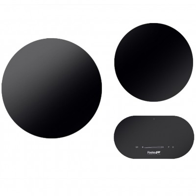 Foster 7366020 Modular Induction Hob 27 - 35 cm - Black Glass Ceramic