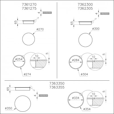 Foster 7366 030 Modular free positioning induction hob