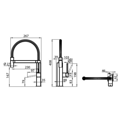 Foster 8488 000 Gk kitchen mixer tap