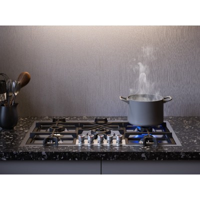 Ilve hcpmt95d Panoramagic 90cm stainless steel gas hob