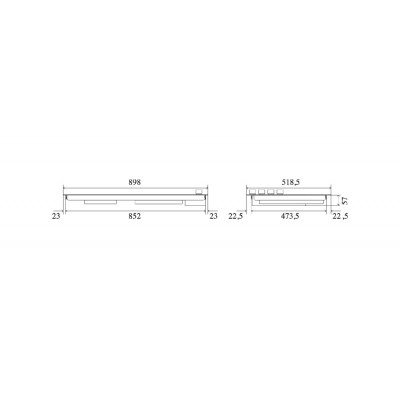 Ilve hvi395/bk Professional Plus 90cm płyta indukcyjna z czarną szklaną ceramiką