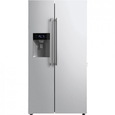 Ilve rt9020sbs Professional Plus freistehender 90 cm Edelstahl-Kühl- und Gefrierschrank