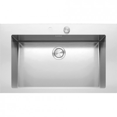 Barazza 1lmdr91 Mood lavello monovasca 86 cm inox
