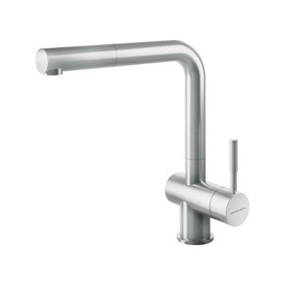 Barazza 1les91rk Easy single bowl sink + accessories 86 cm stainless steel