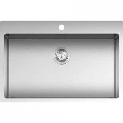 Barazza 1lbs81 B_smart fregadero empotrado 1 seno 76 cm acero inoxidable