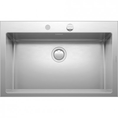 Barazza 1lbo81 B_open fregadero 1 seno 79 cm acero inoxidable