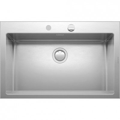Barazza 1lbo81 B_open  One bowl sink 79cm stainless steel