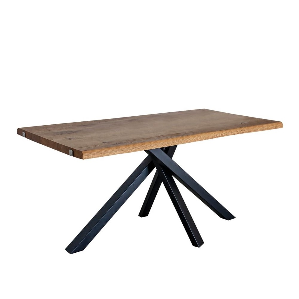 Pied de table avec barre centrale - Pieds de tables métal