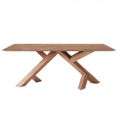 Aria  table fabrication artisanale en bois massif