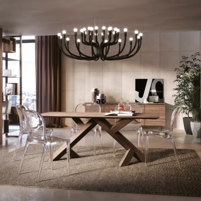 Stół Air Table z ręcznie robionego litego drewna