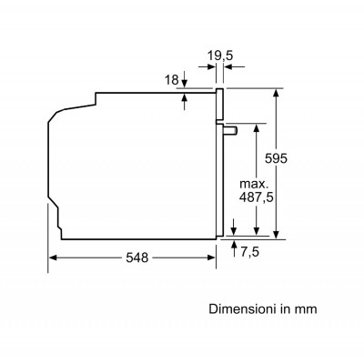 Siemens hm778gmb1 Iq700 eingebauter kombinierter Mikrowellenherd 60 cm schwarz