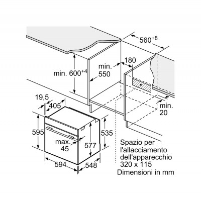 Siemens hm778gmb1 Iq700 eingebauter kombinierter Mikrowellenherd 60 cm schwarz
