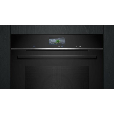 Siemens hb774a1b1 iq700 pyrolytic multifunction oven 60 cm black