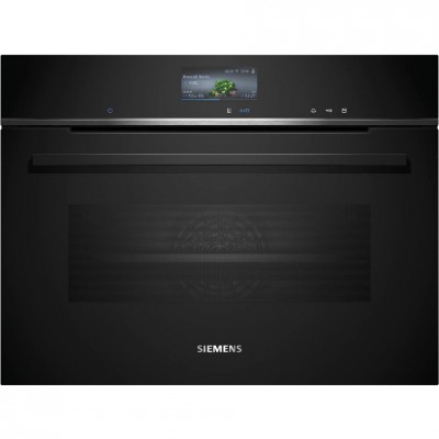 Siemens cs736g1b1 Iq700 Einbau-Dampfbackofen H 45 cm schwarz