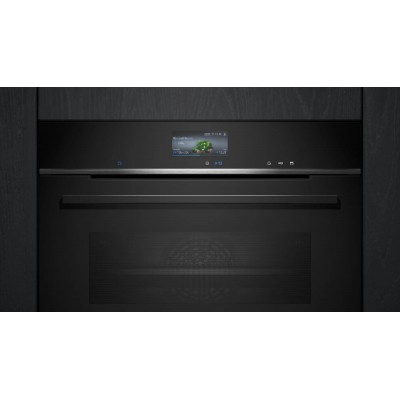 Siemens cs736g1b1 Iq700 Einbau-Dampfbackofen H 45 cm schwarz