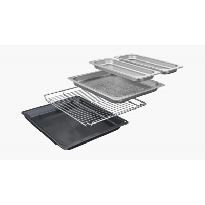 Siemens cs736g1b1 Iq700 Einbau-Dampfbackofen H 45 cm schwarz