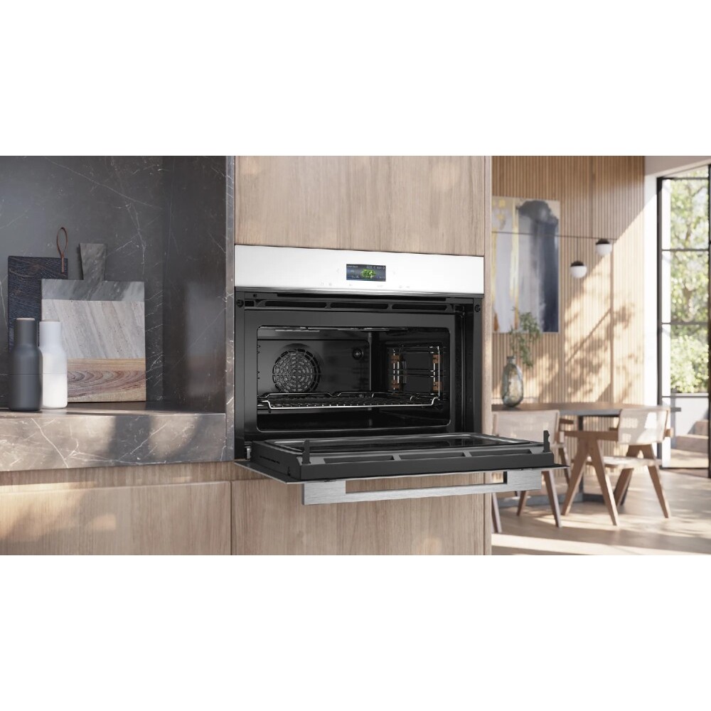 Küppersbusch cbm 6550.0 w k-series 5 forno microonde da incasso bianco