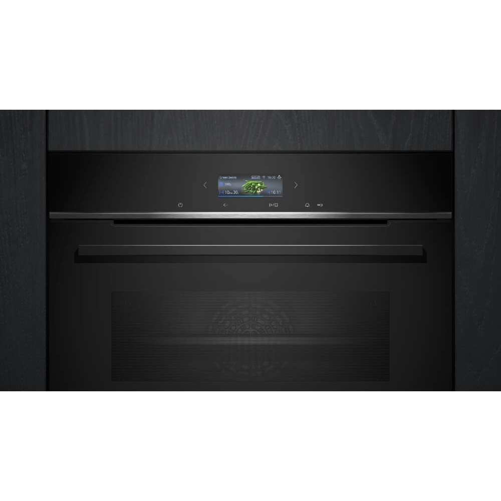 Siemens cb734g1b1 Iq700 Horno multifunción encastrable h 45cm negro