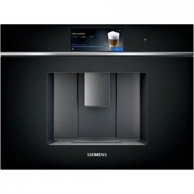 Siemens ct718l1b0 Iq700 Cafetera empotrada h 45 cm negra