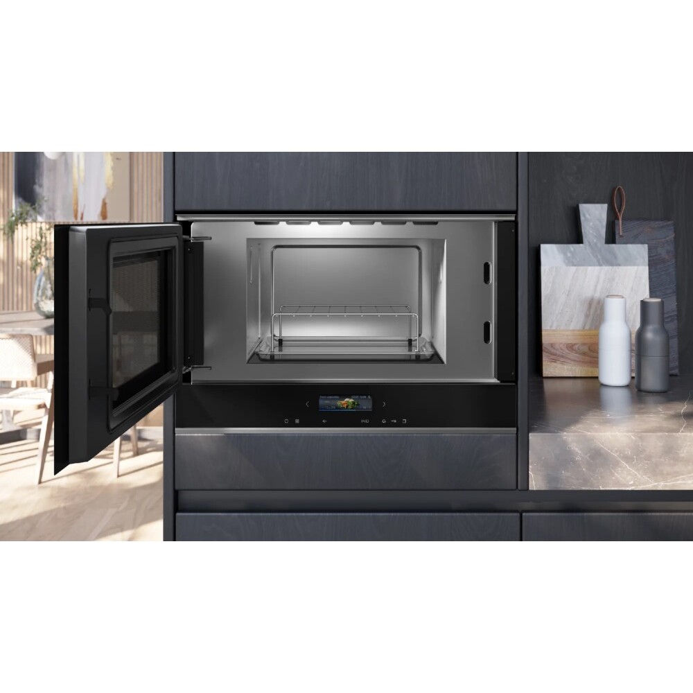 Bosch bel554ms0 Serie 6 forno microonde da incasso h 38 cm nero