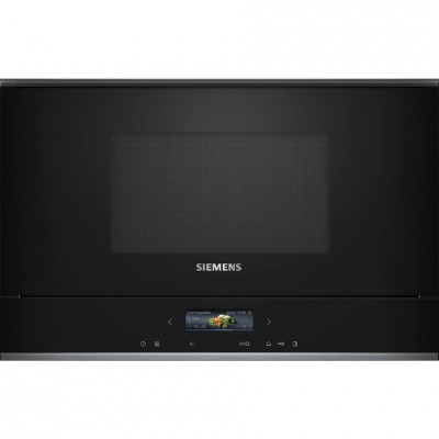 Siemens be732r1b1 Iq700 Built-in microwave grill oven h 38 cm black