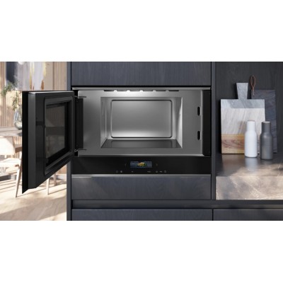Siemens bf722l1b1 Iq700 Einbau-Mikrowelle H 38 cm schwarz
