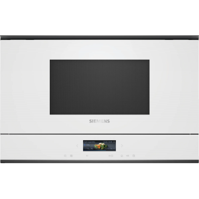 Siemens bf722l1w1 Iq700 Horno microondas empotrado h 38 cm blanco