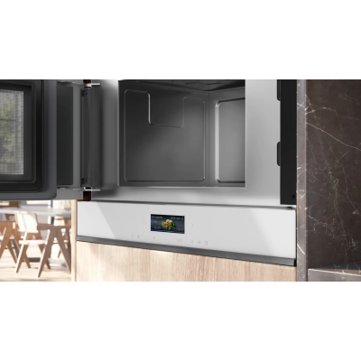 Siemens bf722l1w1 Iq700 Horno microondas empotrado h 38 cm blanco