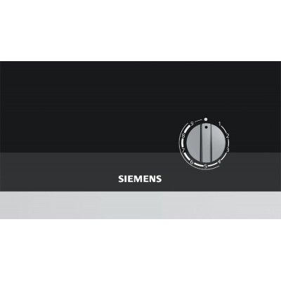 Siemens er3a6ab70 Iq700 Domino gas hob 30 cm black glass ceramic
