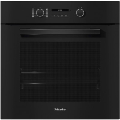 Piekarnik wielofunkcyjny do zabudowy Miele h 2861 b VitroLine, szkło czarne