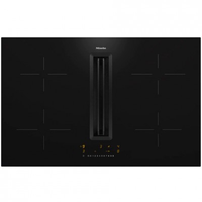 Miele kmda 7272 fl-u Silence placa de inducción campana integrada 80 cm negra