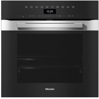 Miele dgc 7450 PureLine Einbau-Dampfgarer schwarz - edelstahl