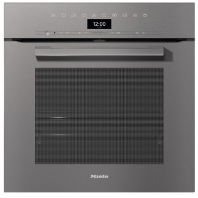 Piekarnik parowy do zabudowy Miele dgc 7450 VitroLine z szarym szkłem