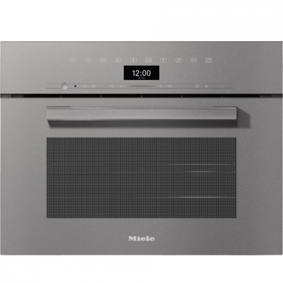 Miele DGC 7440 HC Pro VitroLine Kombi-Dampfgarer H 45 Grauglas