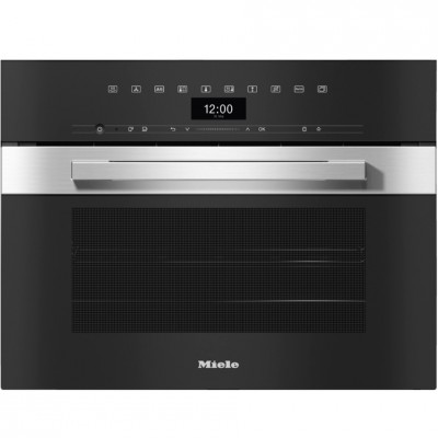 Miele DGC 7440 HC Pro PureLine Kombi-Dampfgarer H 45 schwarz