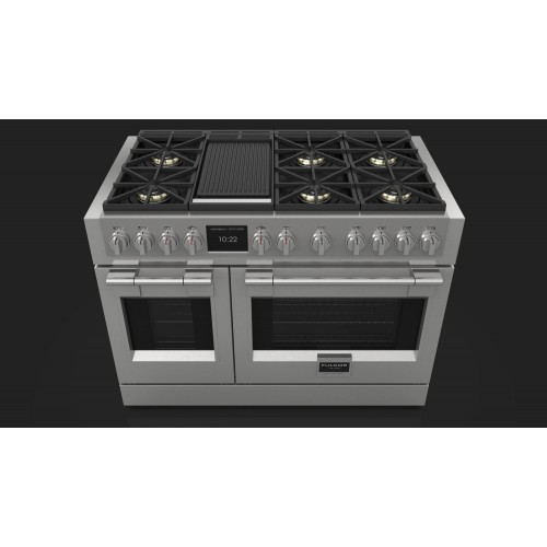 Bertazzoni HER96L2EAVT Heritage Cucina da accosto cm. 90 - 6 fuochi a gas +  forno elettrico - avorio