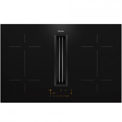 Hotte intégrée Miele kmda 7473 fl-u Silence pour plaque à induction 80 cm noir