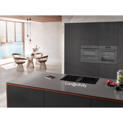 Hotte intégrée Miele kmda 7473 fl-u Silence pour plaque à induction 80 cm noir