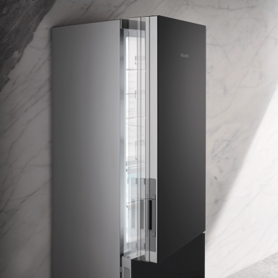 Réfrigérateur-congélateur pose libre Miele KFN 4898 AD H 201 cm Gris