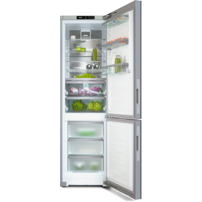 Miele kfn 4898 ad réfrigérateur-congélateur pose libre h 201 cm blanc