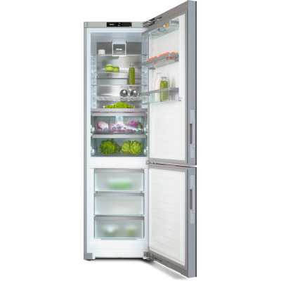 Miele kfn 4898 ad frigorífico-congelador independiente h 201 cm blanco