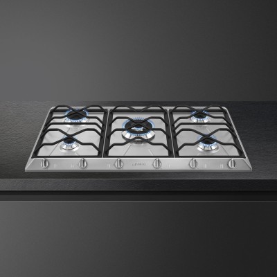 Smeg Srv596O Gasherd 90cm Edelstahl