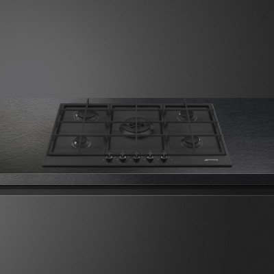 Smeg Px375Mb Classica Gasherd 70cm mattschwarz