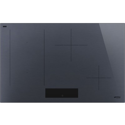 Płyta indukcyjna Smeg sim1844dg Linea 80 cm szkło szare