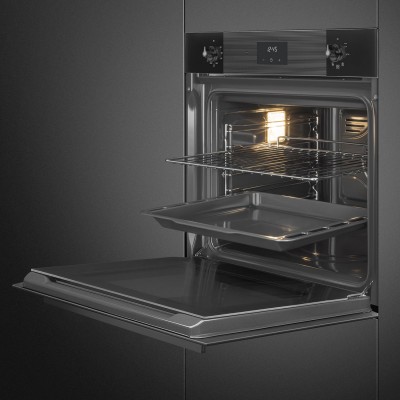 Smeg Sf6100Vb3 Linea Built-in convection oven 60 cm black