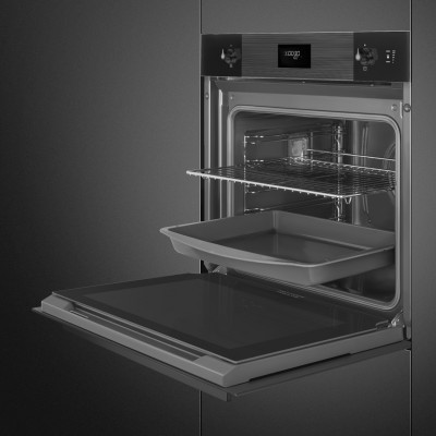 Smeg So6101S2B3 Galileo Combined steam oven 60cm black